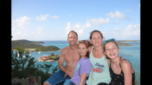 Smile Maker Charters client Peter Biro and family